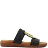 LUNAR WOMENS FLAT STRAP SANDAL - BLACK